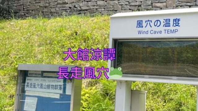 大館涼譚　長走風穴🐸